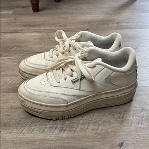 Reebok Off-White Casual Platform Sneakers
